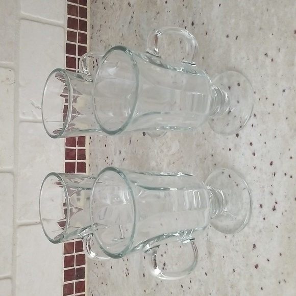 Irish Coffee/Cappuccino 4 Piece Glass Mug Set - Picture 1 of 4